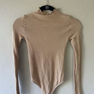 Beige bodysuit